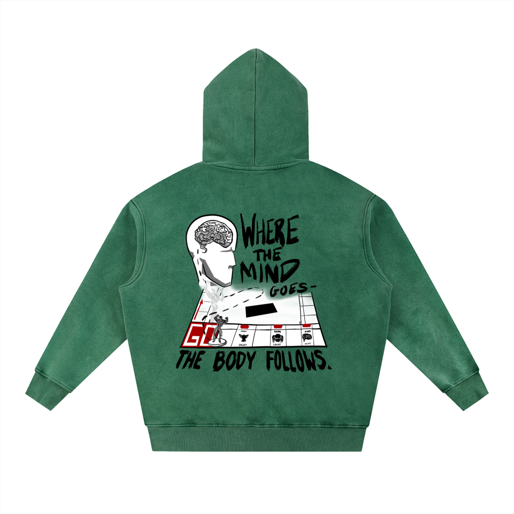 Where The Mind Goes Hoodie - Fleece