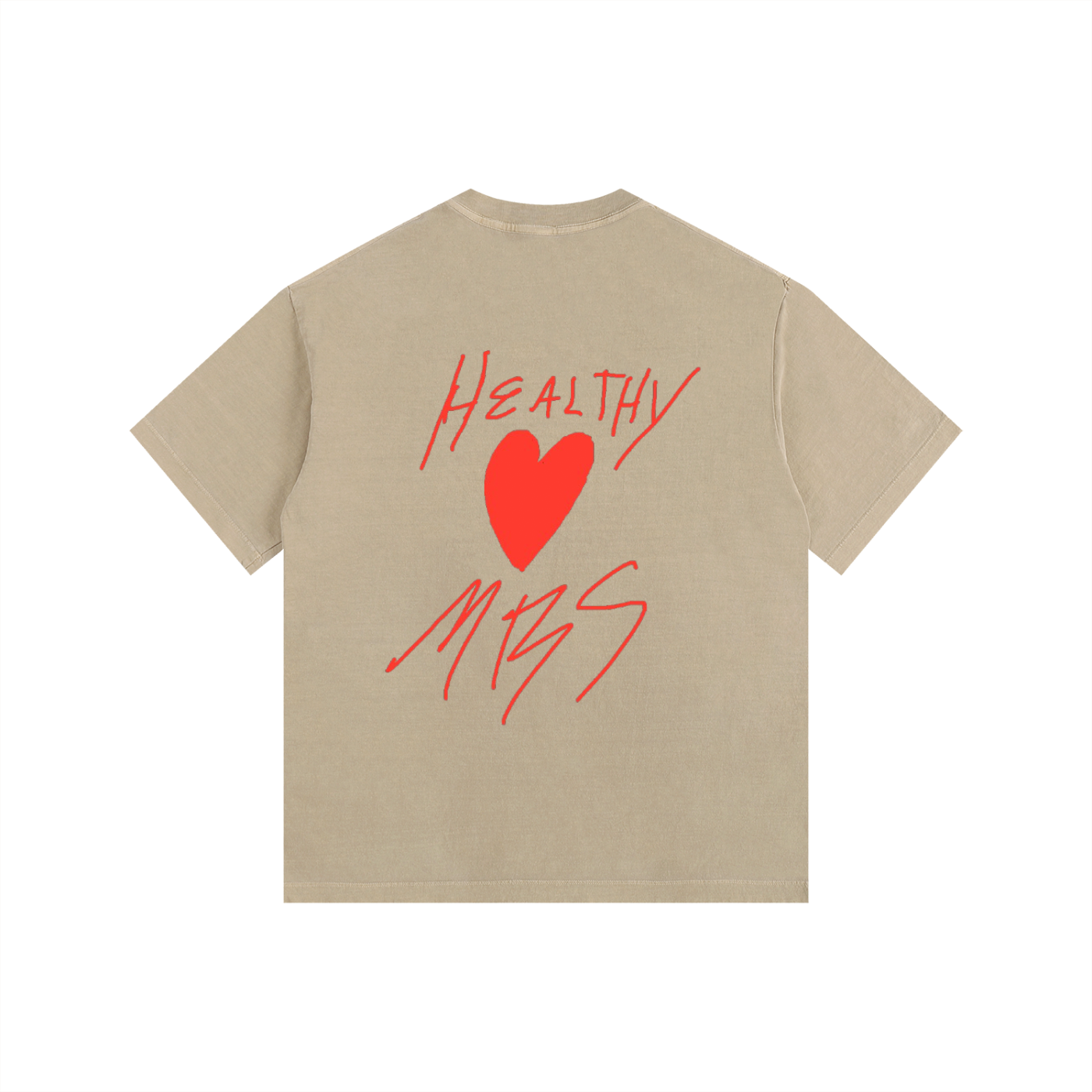 Heart Design Tee - Heavyweight