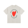 Heart Design Tee - Heavyweight