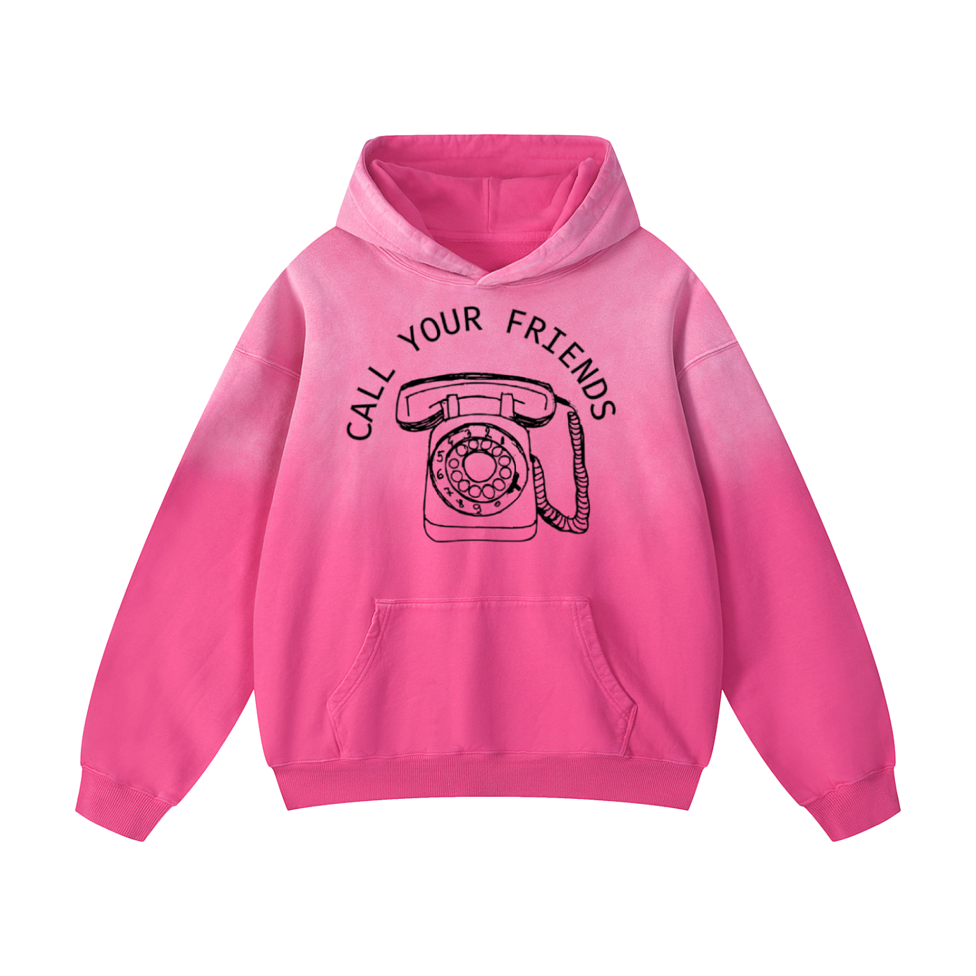 Call Your Friends Hoodie - Heavyweight